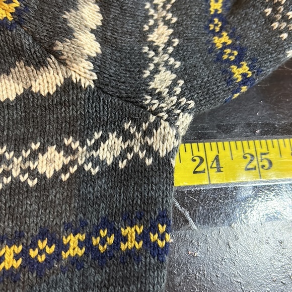 WindRiver Men’s 1/4 zip argyle knit sweater size large - Picture 5 of 8